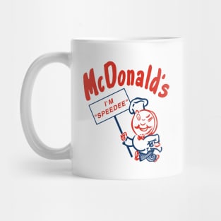 McDonald's original mascot. Speedee Mug